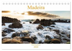 Madeira - eine Rundreise (Tischkalender 2024 DIN A5 quer), CALVENDO Monatskalender