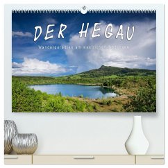 Der Hegau - Wanderparadies am westlichen Bodensee (hochwertiger Premium Wandkalender 2024 DIN A2 quer), Kunstdruck in Hochglanz