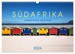 Südafrika - Lebendiges Westkap (Wandkalender 2024 DIN A3 quer), CALVENDO Monatskalender