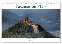 Faszination Pfalz (Tischkalender 2024 DIN A5 quer), CALVENDO Monatskalender