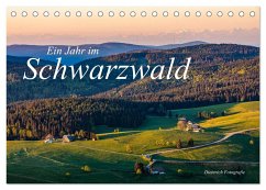 Ein Jahr im Schwarzwald (Tischkalender 2024 DIN A5 quer), CALVENDO Monatskalender