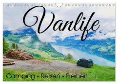 Vanlife; Camping - Freiheit - Reisen (Wandkalender 2024 DIN A4 quer), CALVENDO Monatskalender
