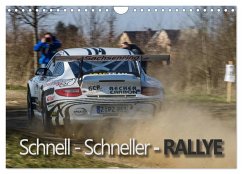 Schnell - Schneller - Rallye (Wandkalender 2024 DIN A4 quer), CALVENDO Monatskalender - Kuhnert, Christian