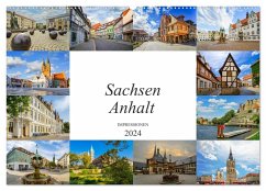 Sachsen Anhalt Impressionen (Wandkalender 2024 DIN A2 quer), CALVENDO Monatskalender