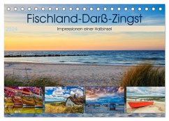 Fischland-Darß-Zingst 2024 Impressionen einer Halbinsel (Tischkalender 2024 DIN A5 quer), CALVENDO Monatskalender