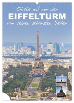 Erlebe mit mir den Eiffelturm von seinen schönsten Seiten (Wandkalender 2024 DIN A2 hoch), CALVENDO Monatskalender - Büscher, Nadine