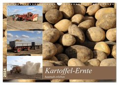 Kartoffel-Ernte - hautnah erleben (Wandkalender 2024 DIN A3 quer), CALVENDO Monatskalender