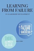Learning from failure in leadership development