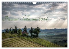 Piemont - bellissimo 2024 (Wandkalender 2024 DIN A4 quer), CALVENDO Monatskalender