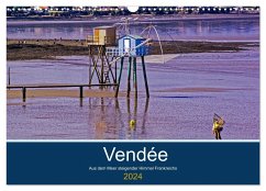 Vendée Aus dem Meer steigender Himmel Frankreichs (Wandkalender 2024 DIN A3 quer), CALVENDO Monatskalender