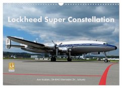 Lockheed Super Constellation HB-RSC (Wandkalender 2024 DIN A3 quer), CALVENDO Monatskalender - Wubben, Arie