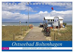 Ostseebad Boltenhagen - Sehnsuchtsort an der Ostsee (Tischkalender 2024 DIN A5 quer), CALVENDO Monatskalender