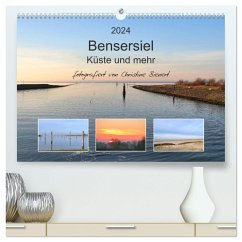Bensersiel Küste und mehr (hochwertiger Premium Wandkalender 2024 DIN A2 quer), Kunstdruck in Hochglanz