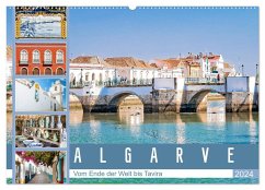 Algarve - Vom Ende der Welt bis Tavira (Wandkalender 2024 DIN A2 quer), CALVENDO Monatskalender