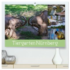 Tiergarten Nürnberg (hochwertiger Premium Wandkalender 2024 DIN A2 quer), Kunstdruck in Hochglanz