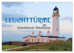 Leuchttürme an Schottlands Westküste (Wandkalender 2024 DIN A3 quer), CALVENDO Monatskalender