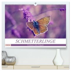 Schmetterlinge im Fokus (hochwertiger Premium Wandkalender 2024 DIN A2 quer), Kunstdruck in Hochglanz