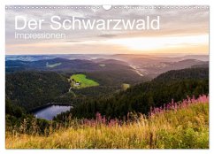 Der Schwarzwald Impressionen (Wandkalender 2024 DIN A3 quer), CALVENDO Monatskalender - Dieterich, Werner