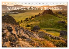 Wunderschönes Nordhessen - Magische Momente (Tischkalender 2024 DIN A5 quer), CALVENDO Monatskalender