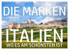 Die Marken - Italien wo es am schönsten ist (Wandkalender 2024 DIN A3 quer), CALVENDO Monatskalender - Gann, Markus
