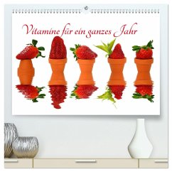 Vitamine für ein ganzes Jahr (hochwertiger Premium Wandkalender 2024 DIN A2 quer), Kunstdruck in Hochglanz - Sarnade