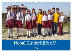 Kalender der Nepal Kinderhilfe e.V. (Wandkalender 2024 DIN A3 quer), CALVENDO Monatskalender