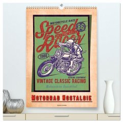 Motorrad Nostalgie (hochwertiger Premium Wandkalender 2024 DIN A2 hoch), Kunstdruck in Hochglanz