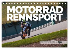 Motorrad Rennsport (Tischkalender 2024 DIN A5 quer), CALVENDO Monatskalender