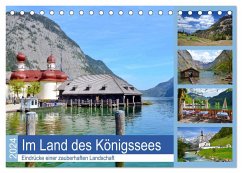 Im Land des Königssees (Tischkalender 2024 DIN A5 quer), CALVENDO Monatskalender - Prescher, Werner