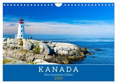 KANADA - Der maritime Osten (Wandkalender 2024 DIN A4 quer), CALVENDO Monatskalender
