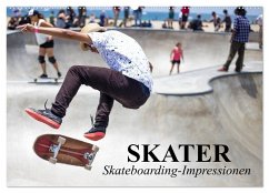 Skater. Skateboarding-Impressionen (Wandkalender 2024 DIN A2 quer), CALVENDO Monatskalender - Stanzer, Elisabeth
