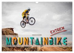 Mountainbike extrem (Wandkalender 2024 DIN A3 quer), CALVENDO Monatskalender
