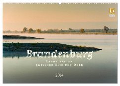 Brandenburg - Landschaften zwischen Elbe und Oder (Wandkalender 2024 DIN A2 quer), CALVENDO Monatskalender