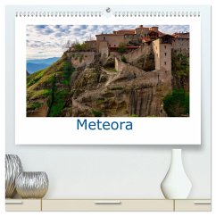 Meteora - Dem Himmel so nah (hochwertiger Premium Wandkalender 2024 DIN A2 quer), Kunstdruck in Hochglanz