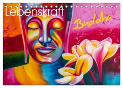 Lebenskraft Buddha (Tischkalender 2024 DIN A5 quer), CALVENDO Monatskalender - Voßen Herzog von Laar am Rhein, Wilfried W.