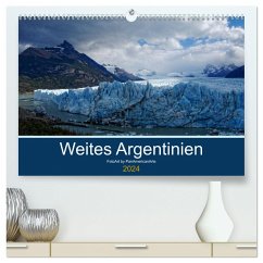 Weites Argentinien (hochwertiger Premium Wandkalender 2024 DIN A2 quer), Kunstdruck in Hochglanz