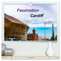 Faszination Cardiff (hochwertiger Premium Wandkalender 2024 DIN A2 quer), Kunstdruck in Hochglanz - Much, Holger