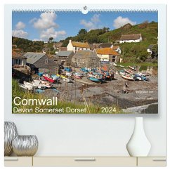 Cornwall - Devon Somerset Dorset (hochwertiger Premium Wandkalender 2024 DIN A2 quer), Kunstdruck in Hochglanz