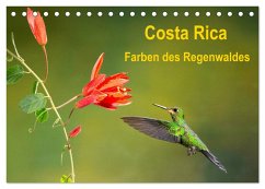Costa Rica - Farben des Regenwaldes (Tischkalender 2024 DIN A5 quer), CALVENDO Monatskalender