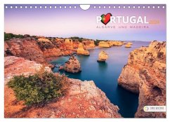 Portugal - Algarve und Madeira (Wandkalender 2024 DIN A4 quer), CALVENDO Monatskalender