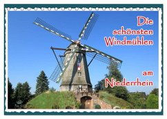 Die schönsten Windmühlen am Niederrhein (Tischkalender 2024 DIN A5 quer), CALVENDO Monatskalender - Jäger, mitifoto, Michael