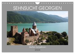 Sehnsucht Georgien (Wandkalender 2024 DIN A4 quer), CALVENDO Monatskalender