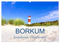 Borkum, bezaubernde Nordseeinsel (Wandkalender 2024 DIN A2 quer), CALVENDO Monatskalender
