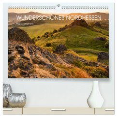 Wunderschönes Nordhessen - Magische Momente (hochwertiger Premium Wandkalender 2024 DIN A2 quer), Kunstdruck in Hochglanz