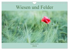 Wiesen und Felder (Wandkalender 2024 DIN A4 quer), CALVENDO Monatskalender - Gartler, Marion