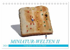 MINIATUR-WELTEN II (Tischkalender 2024 DIN A5 quer), CALVENDO Monatskalender