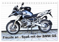 Freude an - Spaß mit der BMW GS (Tischkalender 2024 DIN A5 quer), CALVENDO Monatskalender