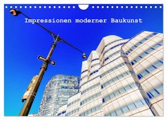 Impressionen moderner Baukunst (Wandkalender 2024 DIN A4 quer), CALVENDO Monatskalender - Müller, Christian