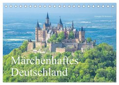 Märchenhaftes Deutschland (Tischkalender 2024 DIN A5 quer), CALVENDO Monatskalender
