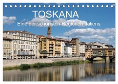 Toskana - eine der schönsten Regionen Italiens (Tischkalender 2024 DIN A5 quer), CALVENDO Monatskalender